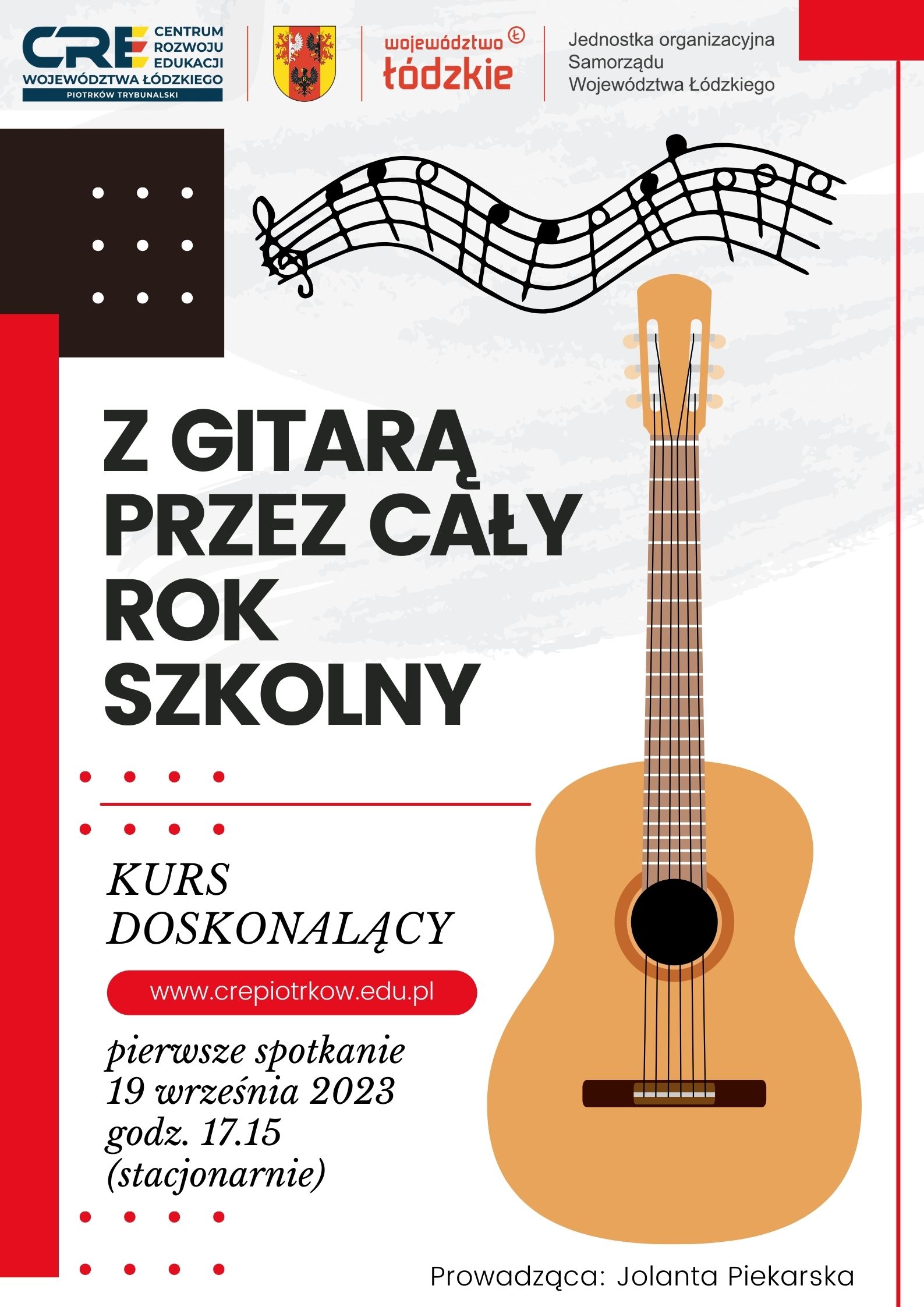 Z GITARĄ PRZEZ CAŁY ROK SZKOLNY - EDYCJA 2023/2024