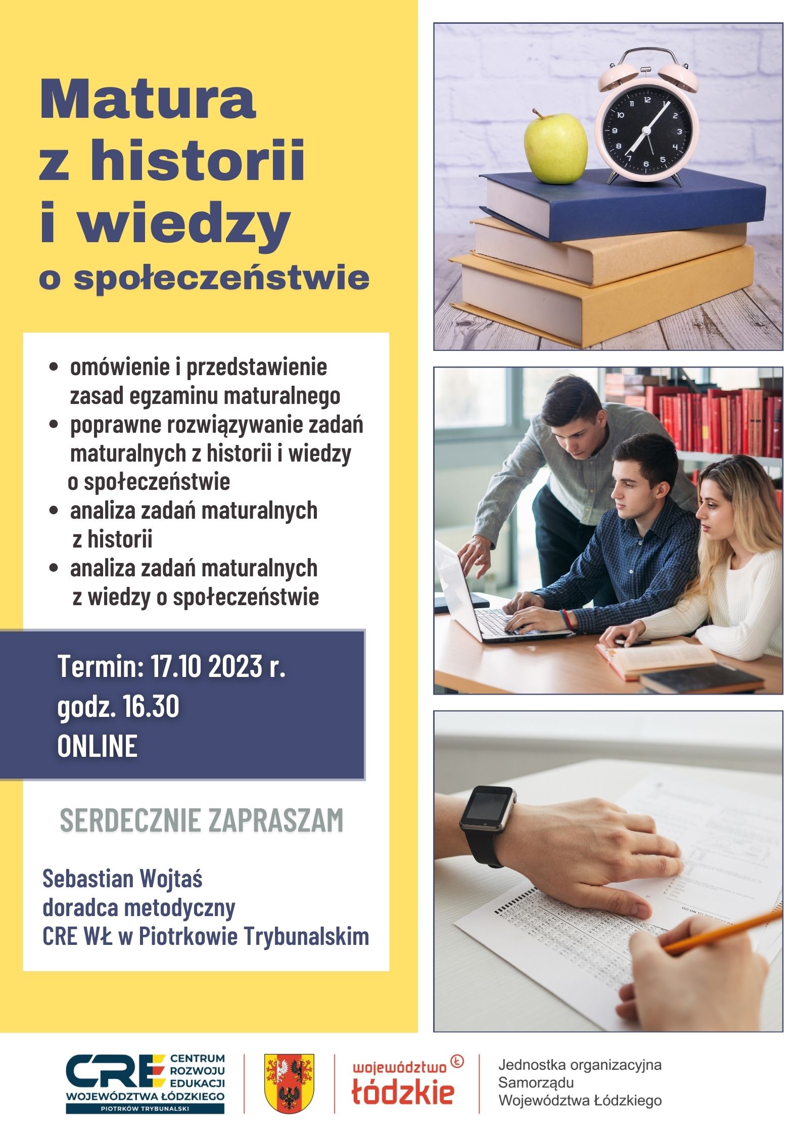 MATURA Z HISTORII I WIEDZY O SPOŁECZEŃSTWIE 17.10.2023