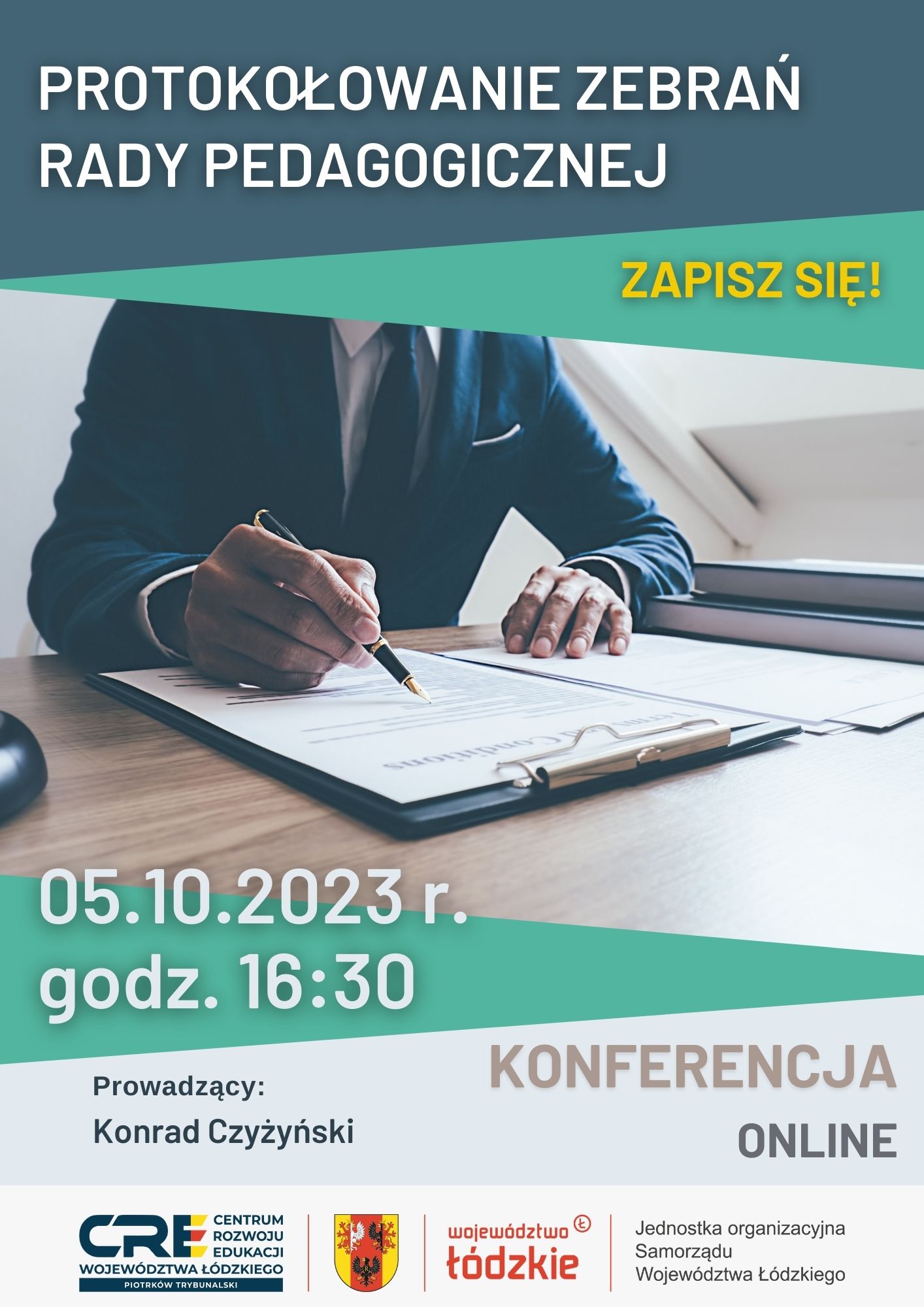 PROTOKOŁOWANIE ZEBRAŃ RADY PEDAGOGICZNEJ 05.10.2023