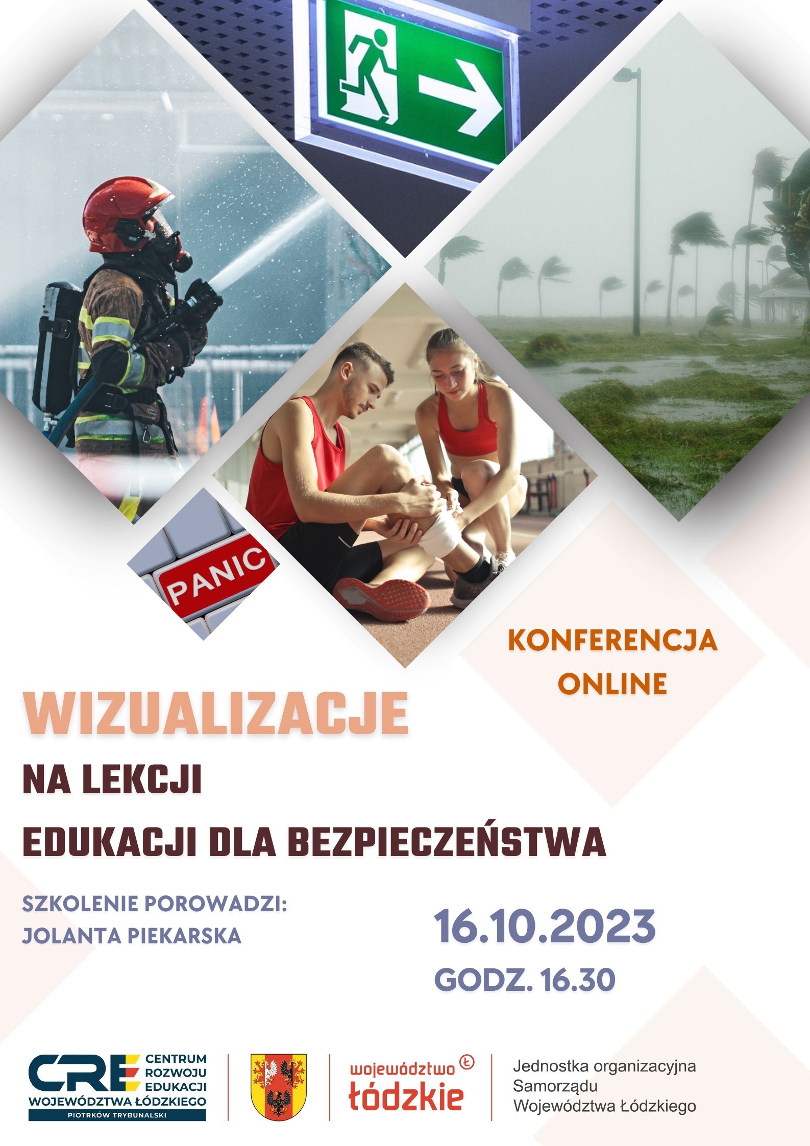 WIZUALIZACJE NA LEKCJI EDUKACJI DLA BEZPIECZEŃSTWA 16.10.2023