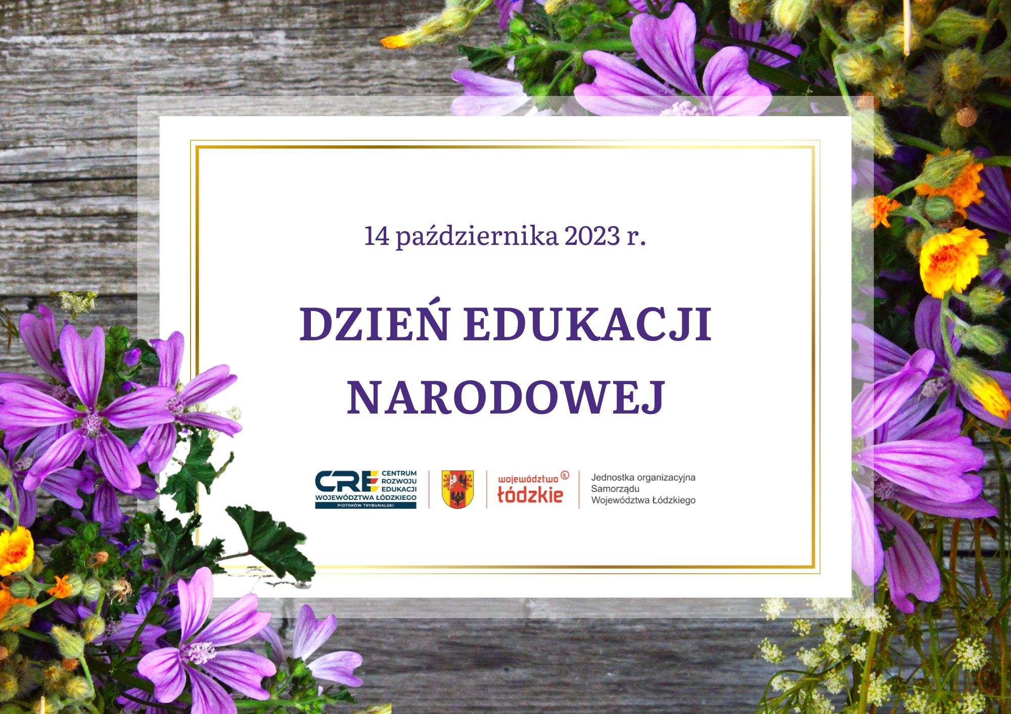 ŻYCZENIA Z OKAZJI DNIA EDUKACJI NARODOWEJ 14.10.2023