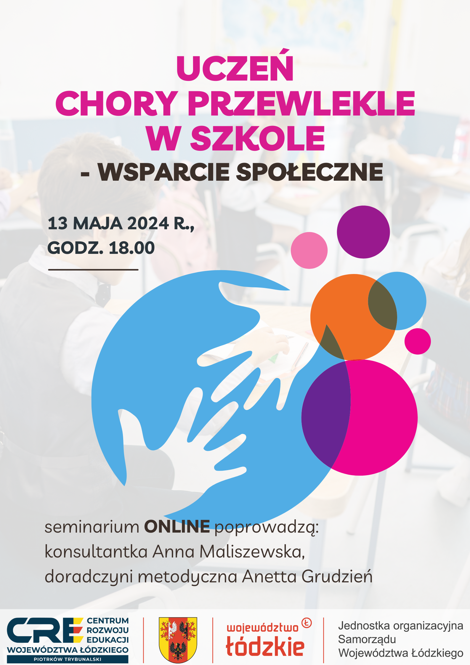 Uczeń przewlekle chory w szkole - wsparcie społeczne