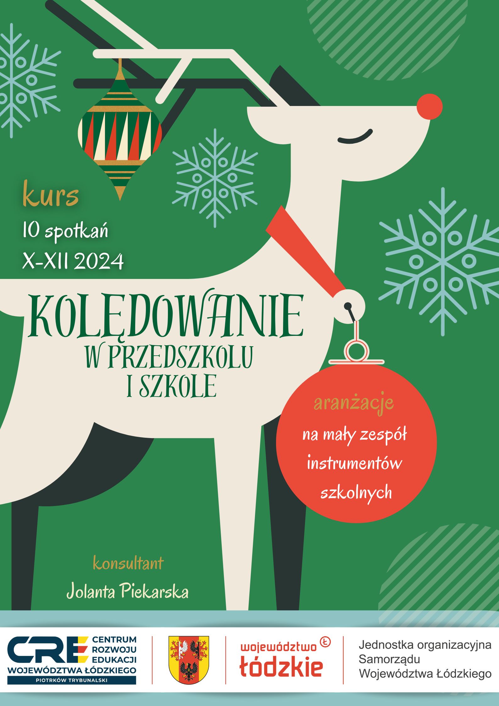 KURS - Kolędowanie w przedszkolu i szkole (aranżacje na mały zespół instrumentów szkolnych)