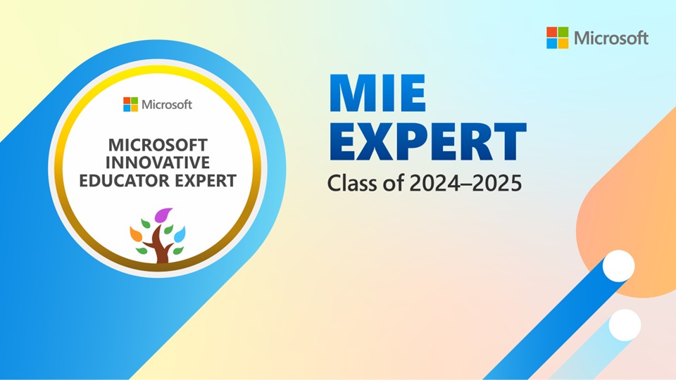Microsoft Innovative Educator Expert są wśród nas.