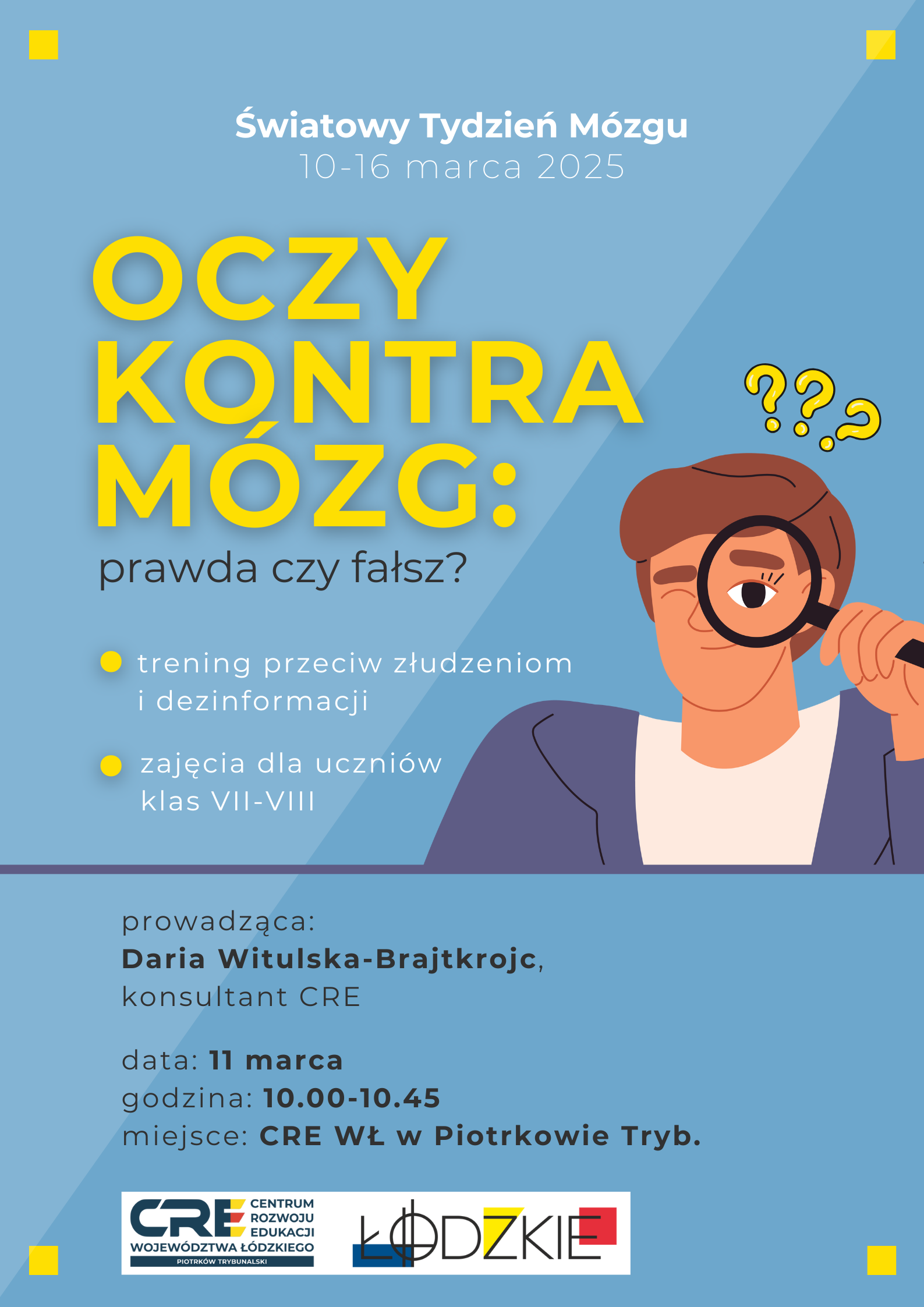 Oczy kontra mózg. 11.03.2025 r.