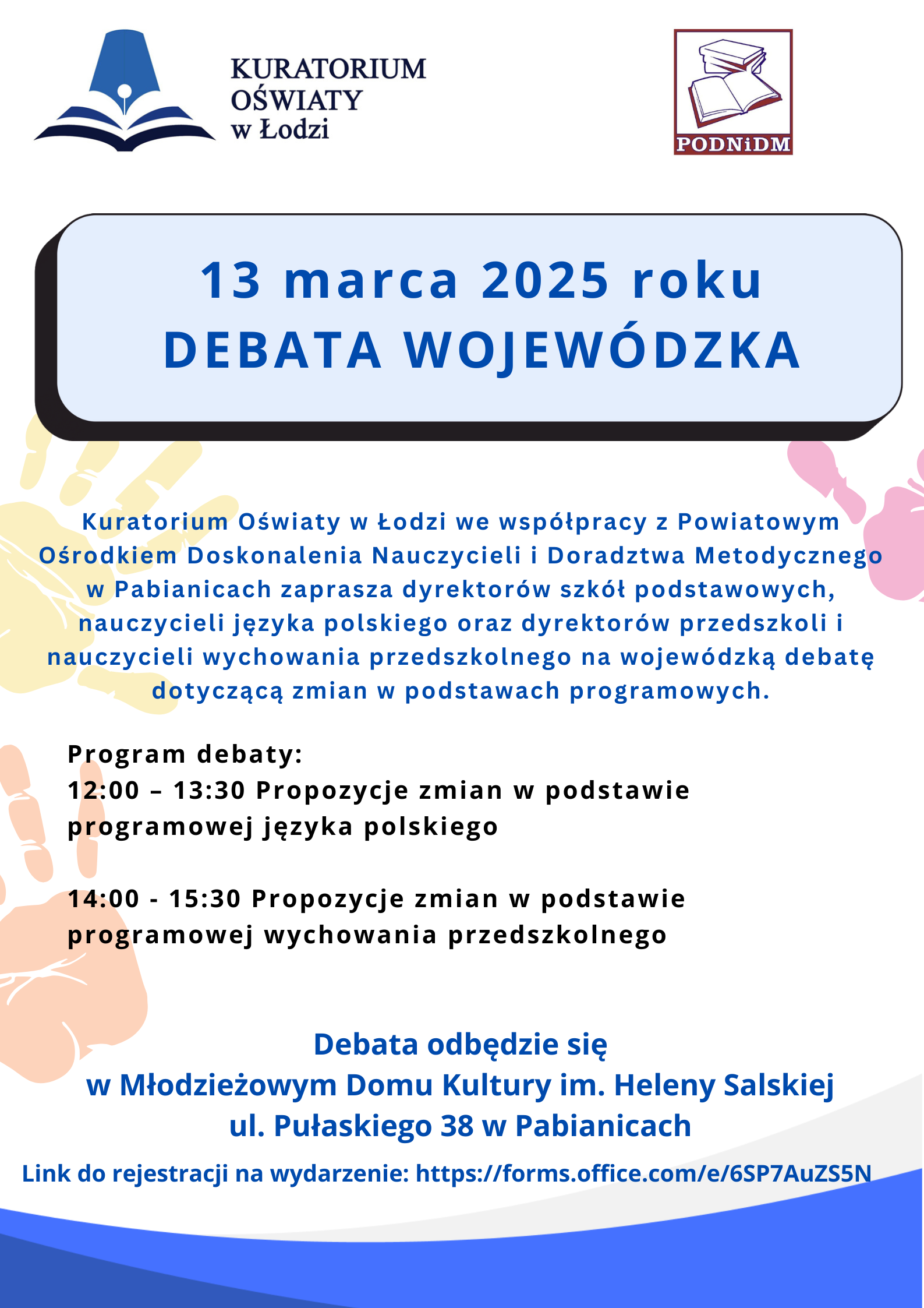 Zaproszenie na debatę
