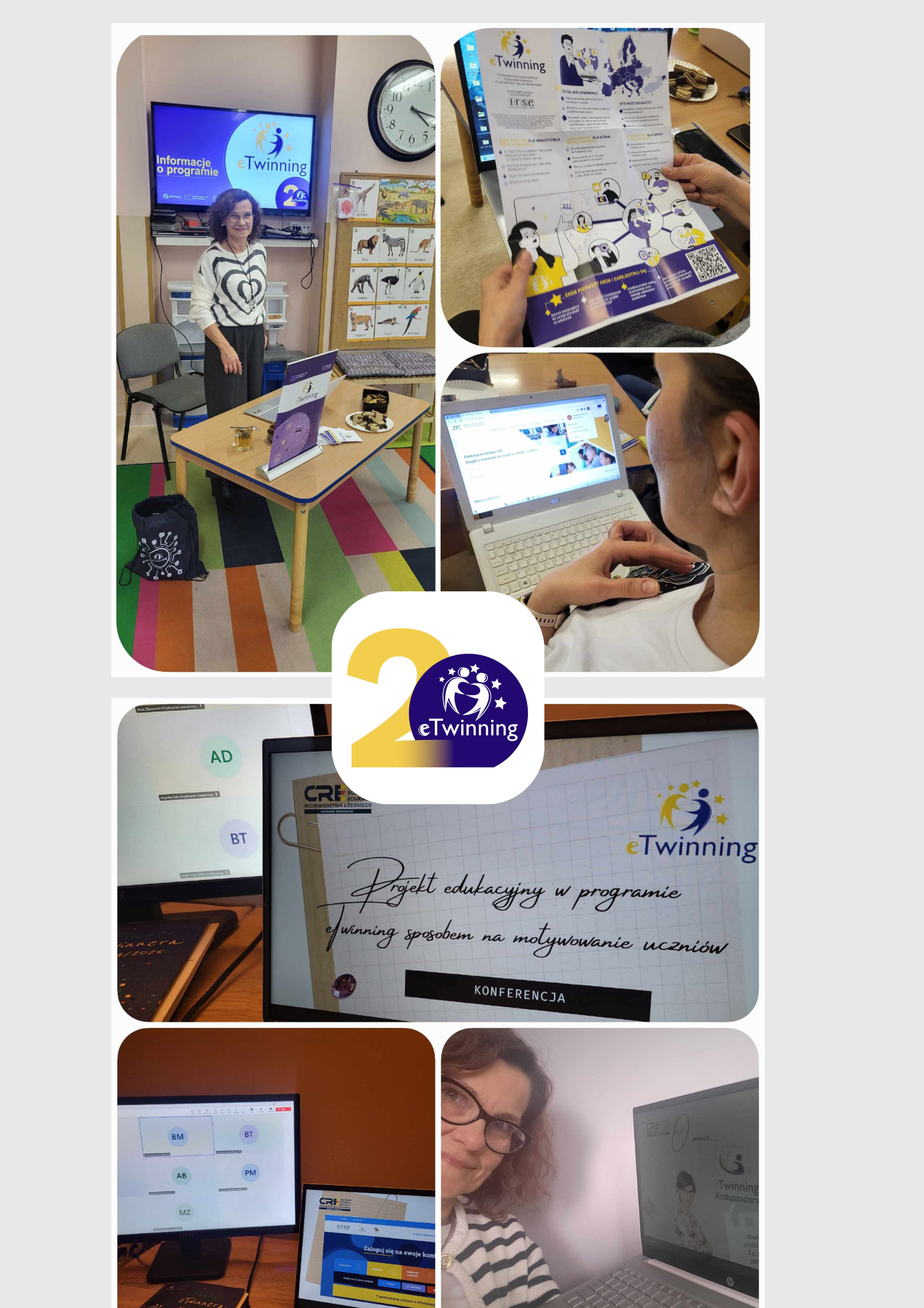 Szkolenia rad pedagogicznych na temat programu eTwinning