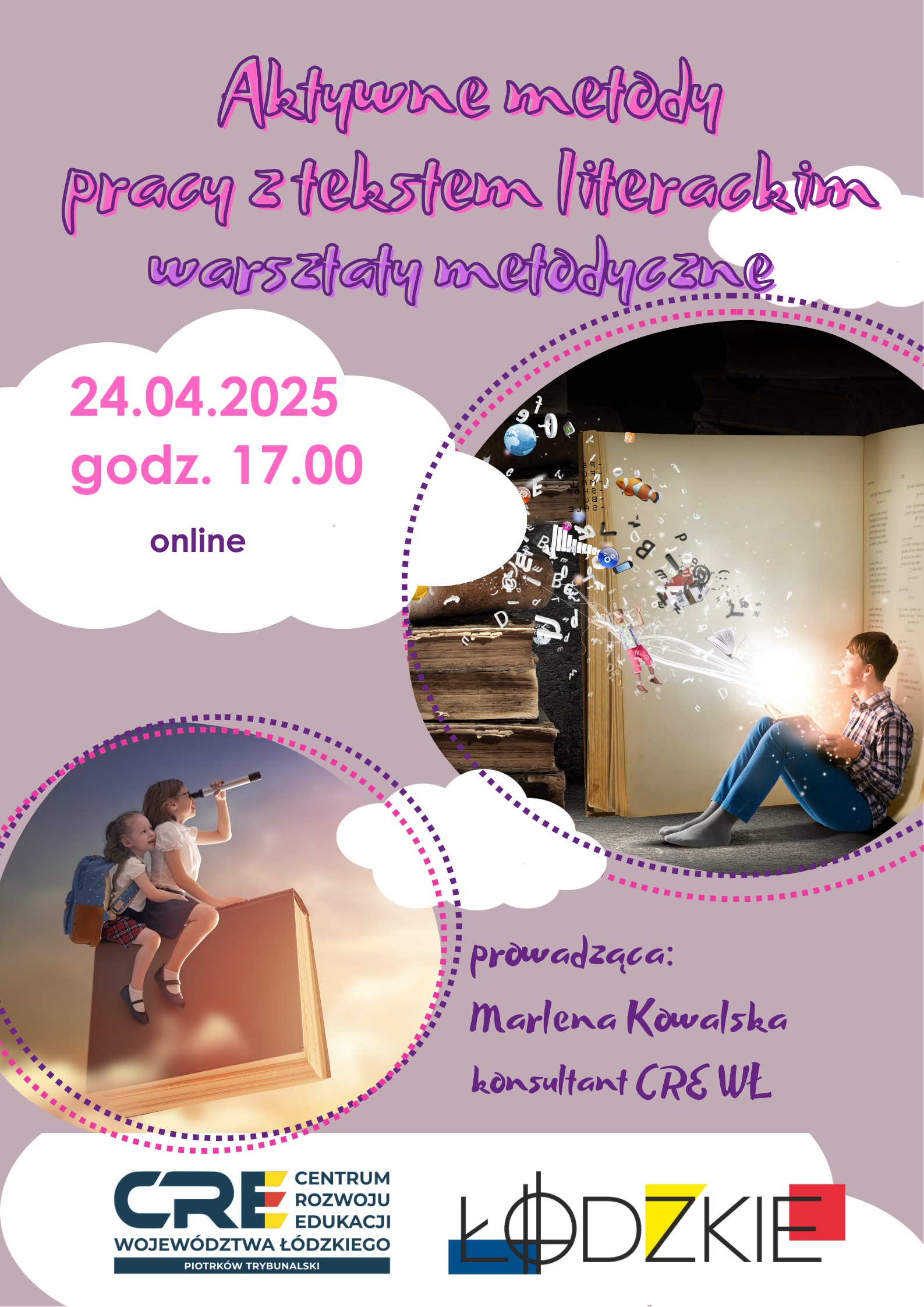 Aktywne metody pracy z tekstem literackim - szkolenie online - 24.04.2025 r.