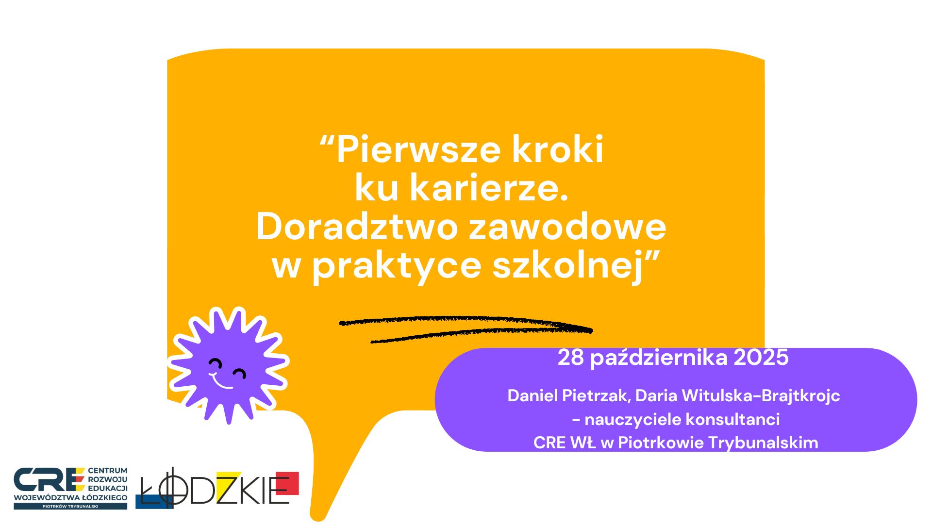 Szkoleniowa rada pedagogiczna - Pierwsze kroki ku karierze. Doradztwo zawodowe w praktyce szkolnej