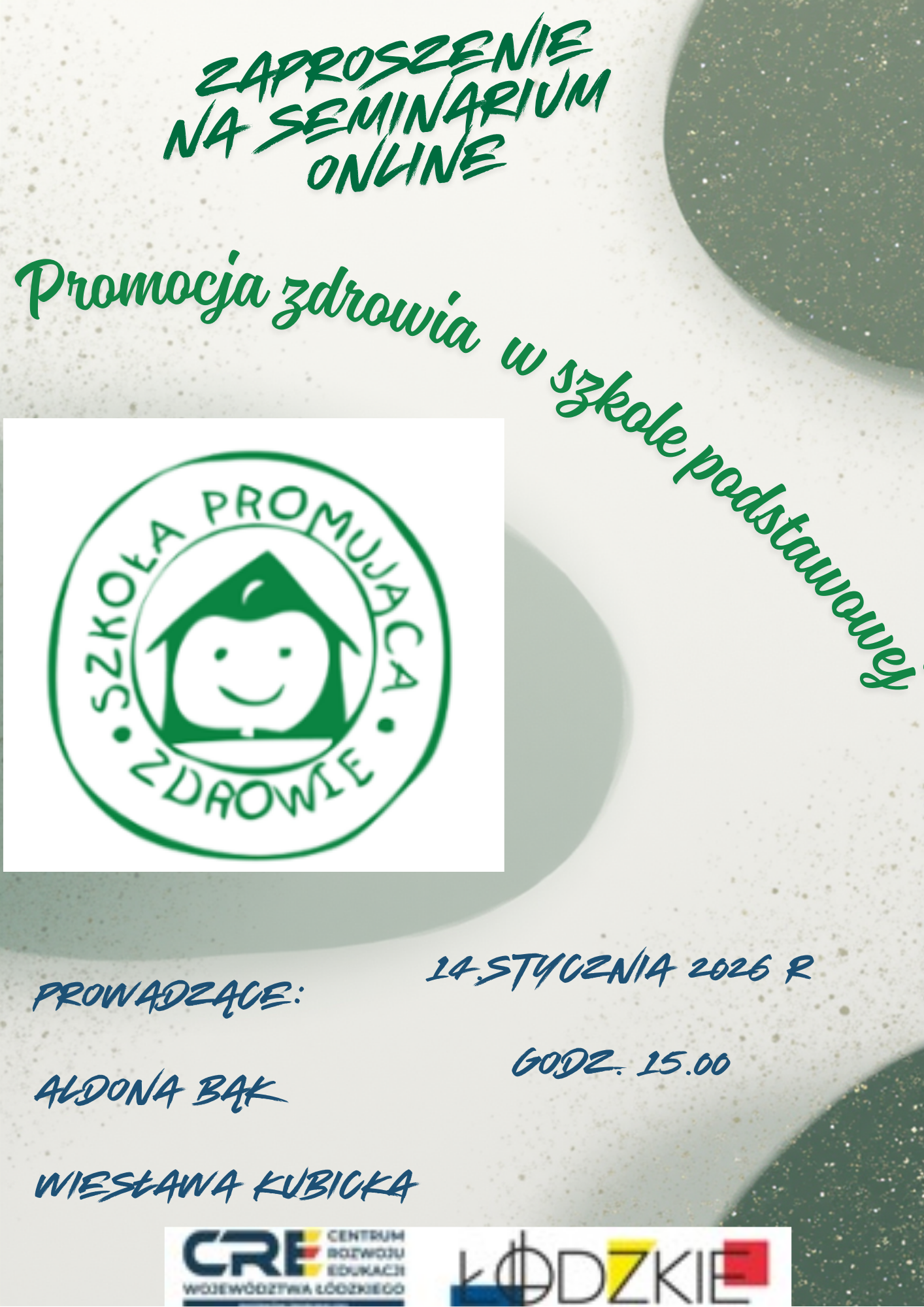 Zapraszamy na seminarium online nt.  