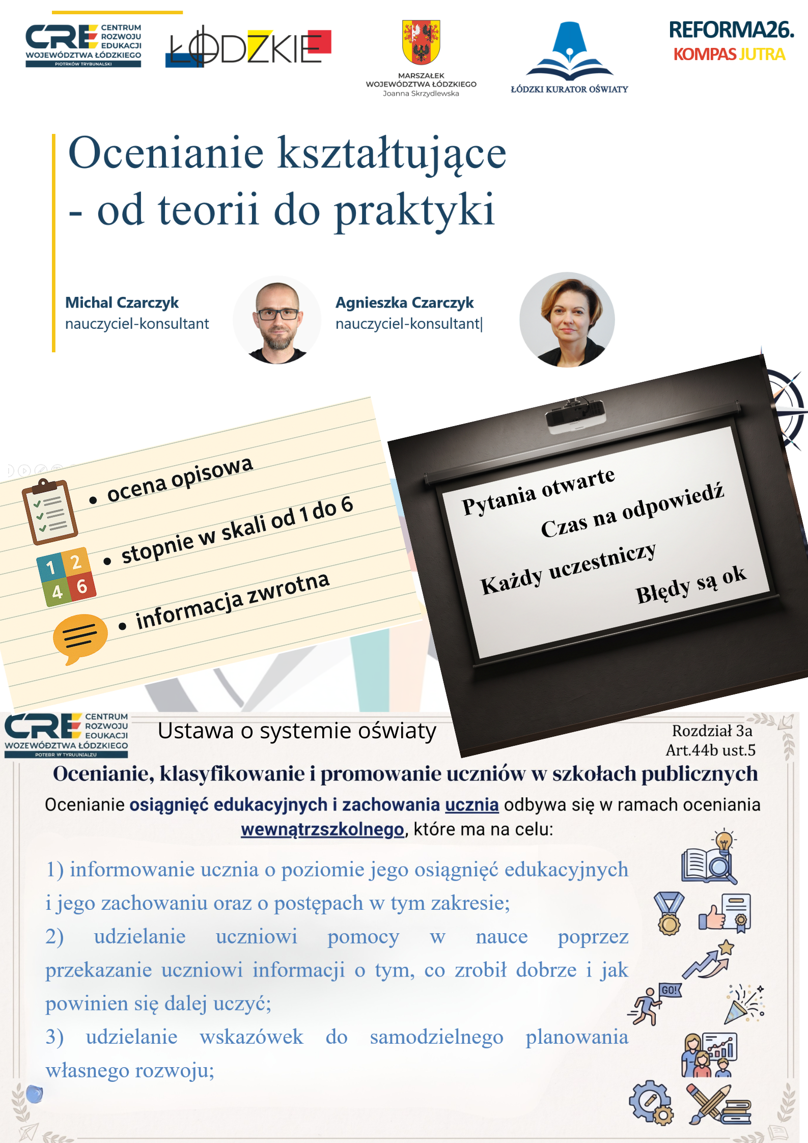  Reforma26. Kompas Jutra. Ocenianie kształtujące – od teorii do praktyki